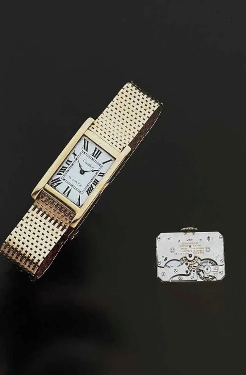 Each of The Known Cartier Eight Day Wristwatches
